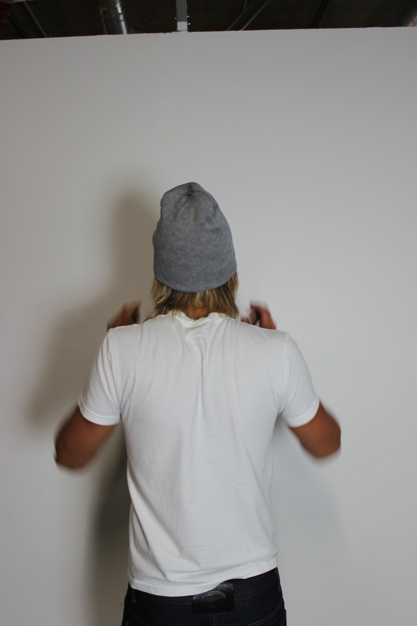 e Beanie Grey
