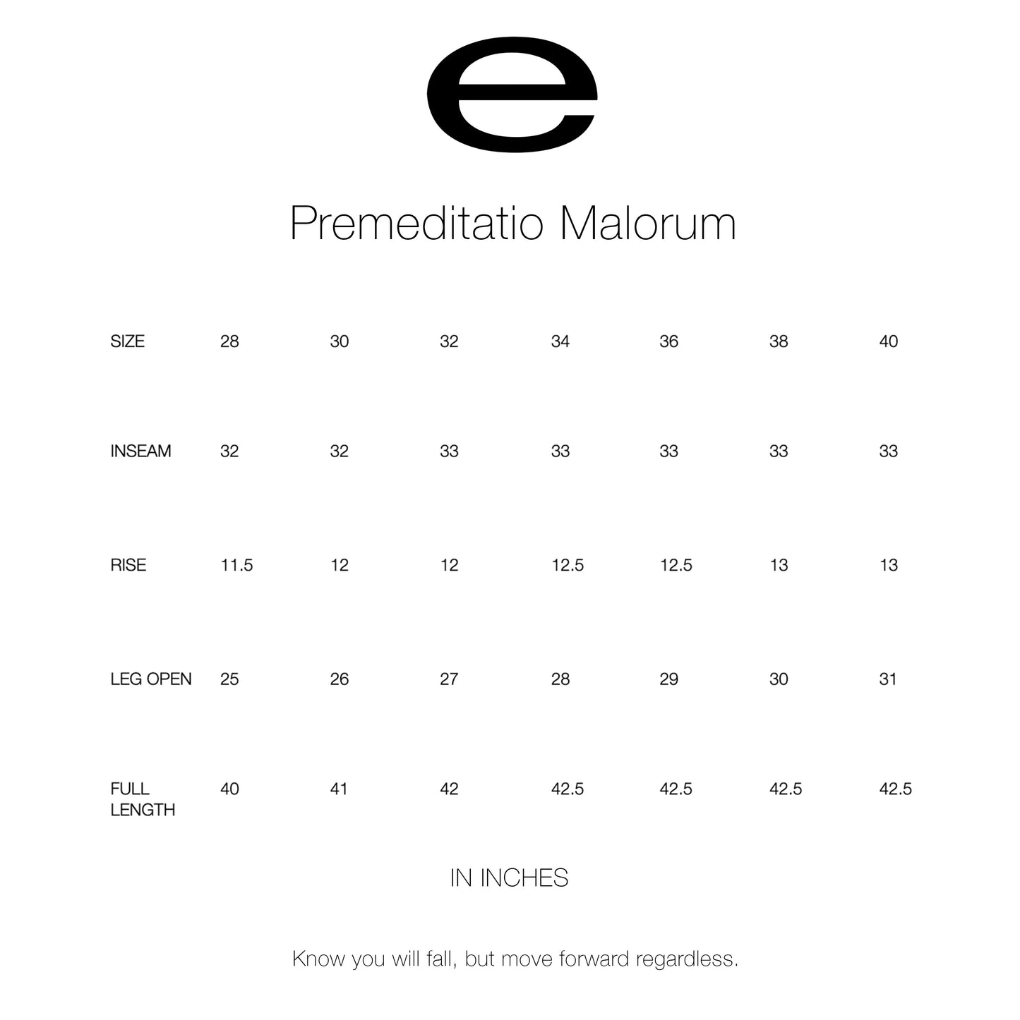 Premeditatio Malorum - Before the Fall