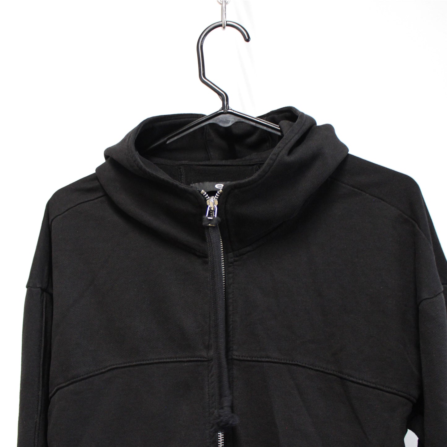 Black Zip Up Hood e