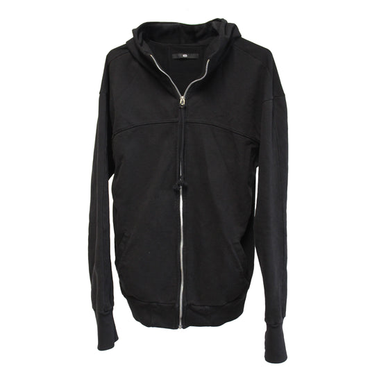 Black Zip Up Hood e