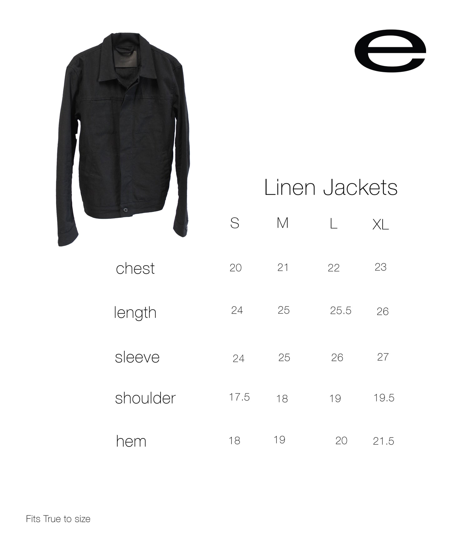 Type e Linen Jacket