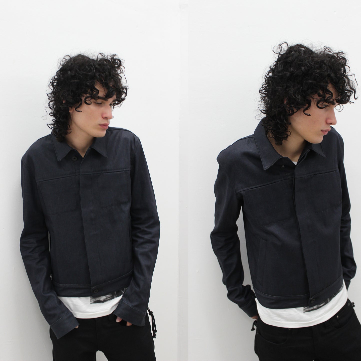 Waxed Type E Denim Jacket